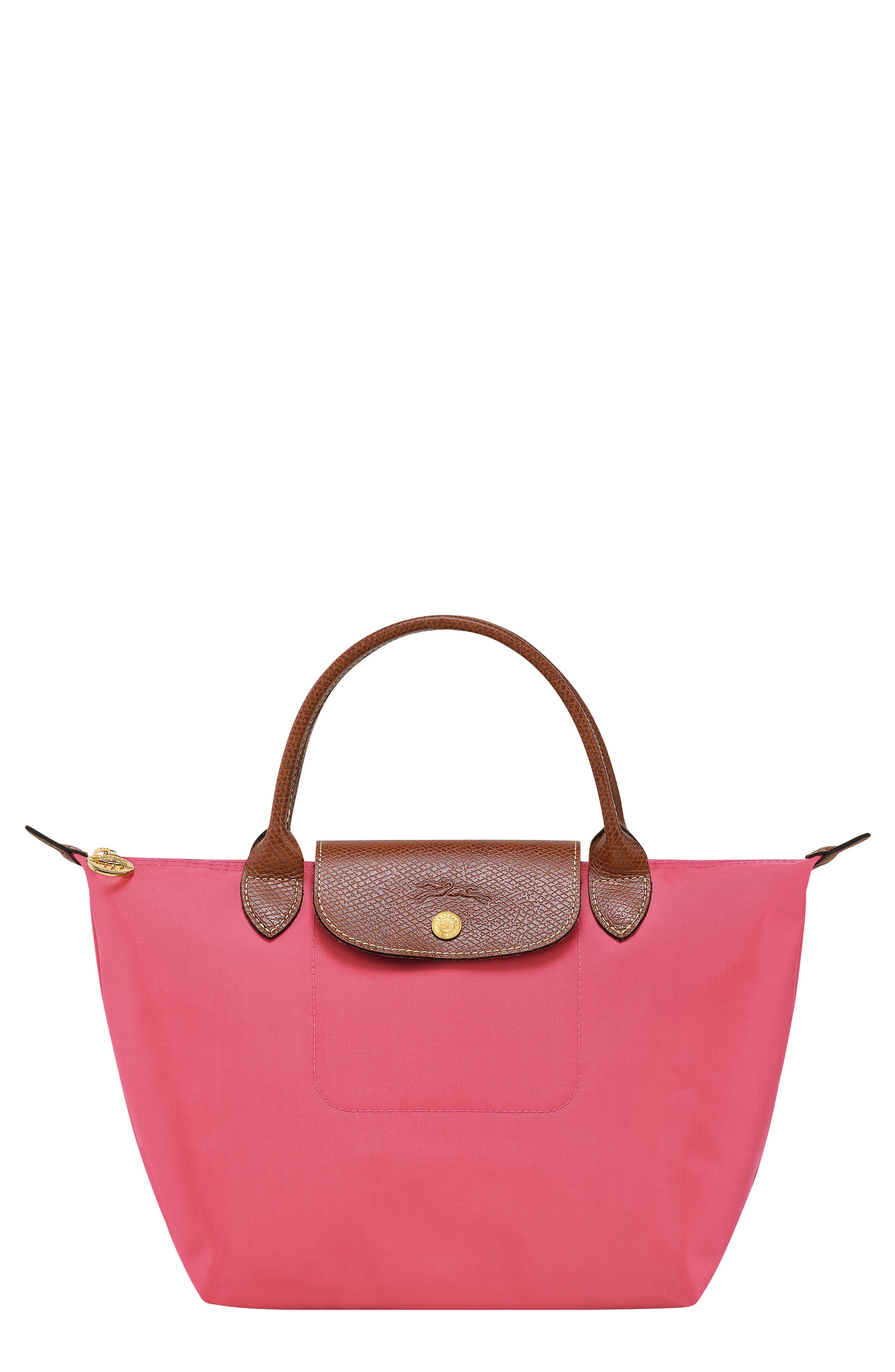 Longchamp Small Le Pliage Original Top Handle Bag, Main, color, Grenadine