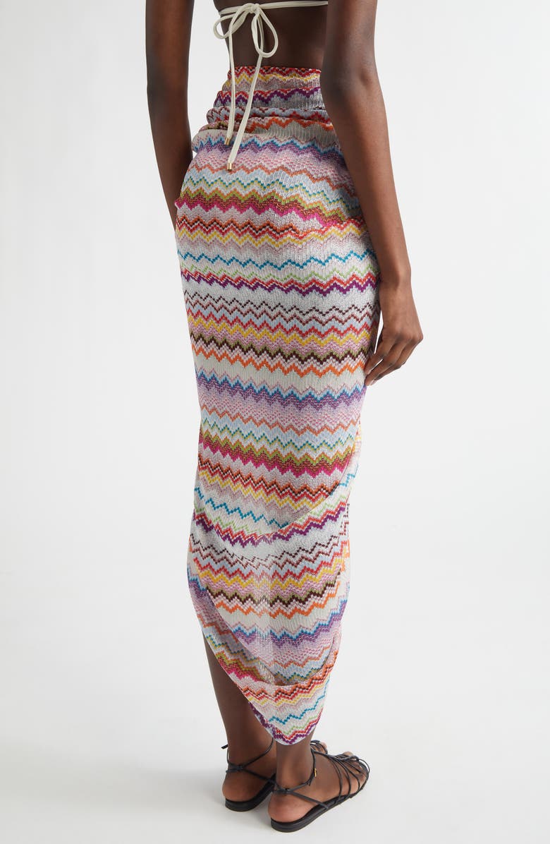 Missoni Zigzag Pareo, Alternate, color, 0001 White Multi