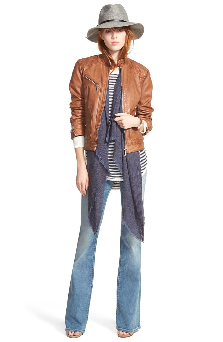 Treasure & Bond Treasure&Bond Asymmetrical Stripe Sweater, Alternate, color, 