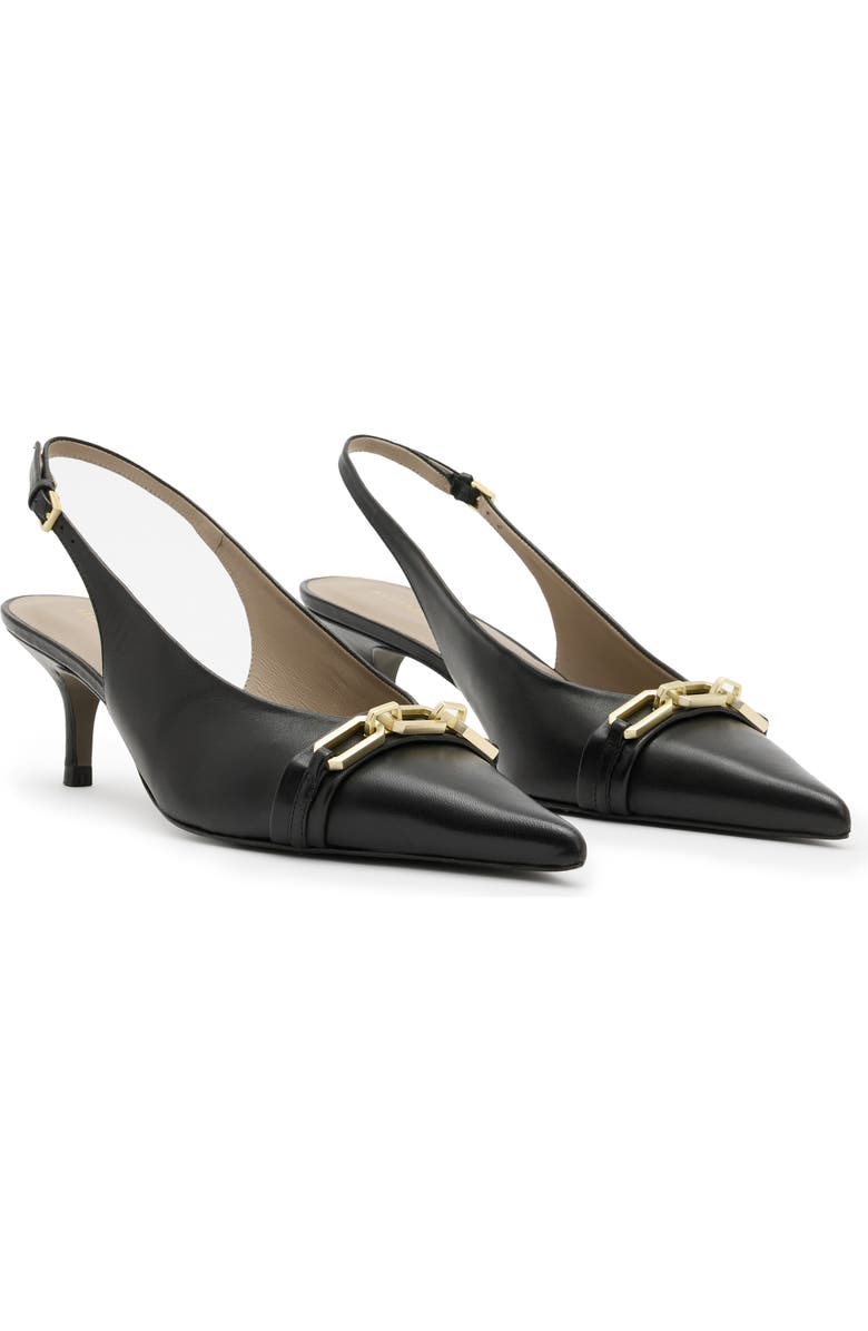 AllSaints Grace Pointed Toe Slingback Pump, Main, color,