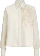 Brunello Cucinelli Shirt with dazzling seabed embroidery