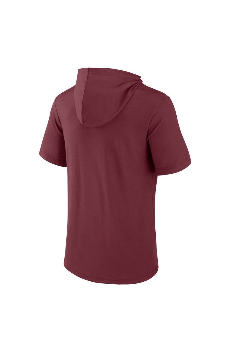 FANATICS Men's Fanatics Branded Maroon Texas A&M Aggies Outline Lower Arch Hoodie T-Shirt, Alternate, color, Maroon