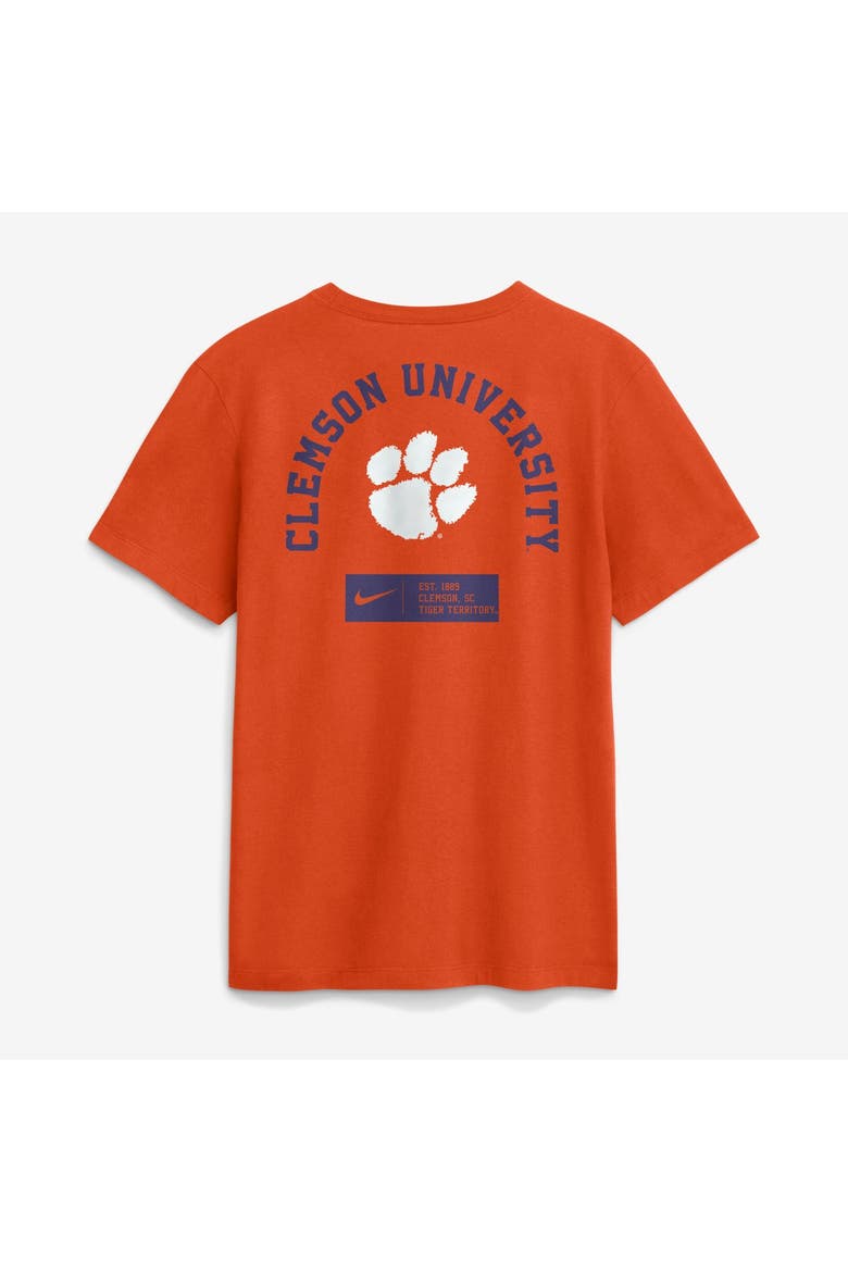Men's Nike Orange Clemson Tigers Primetime Crew T-Shirt, Alternate, color, Orange