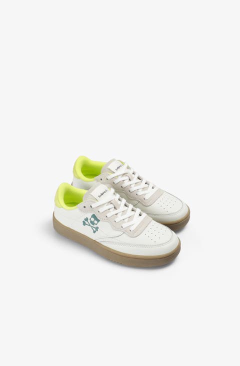 Skull Sneakers Fluor Detail