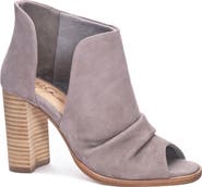 42 Gold Loyalty Open Toe Bootie