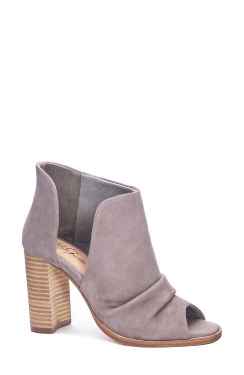 42 Gold Loyalty Open Toe Bootie