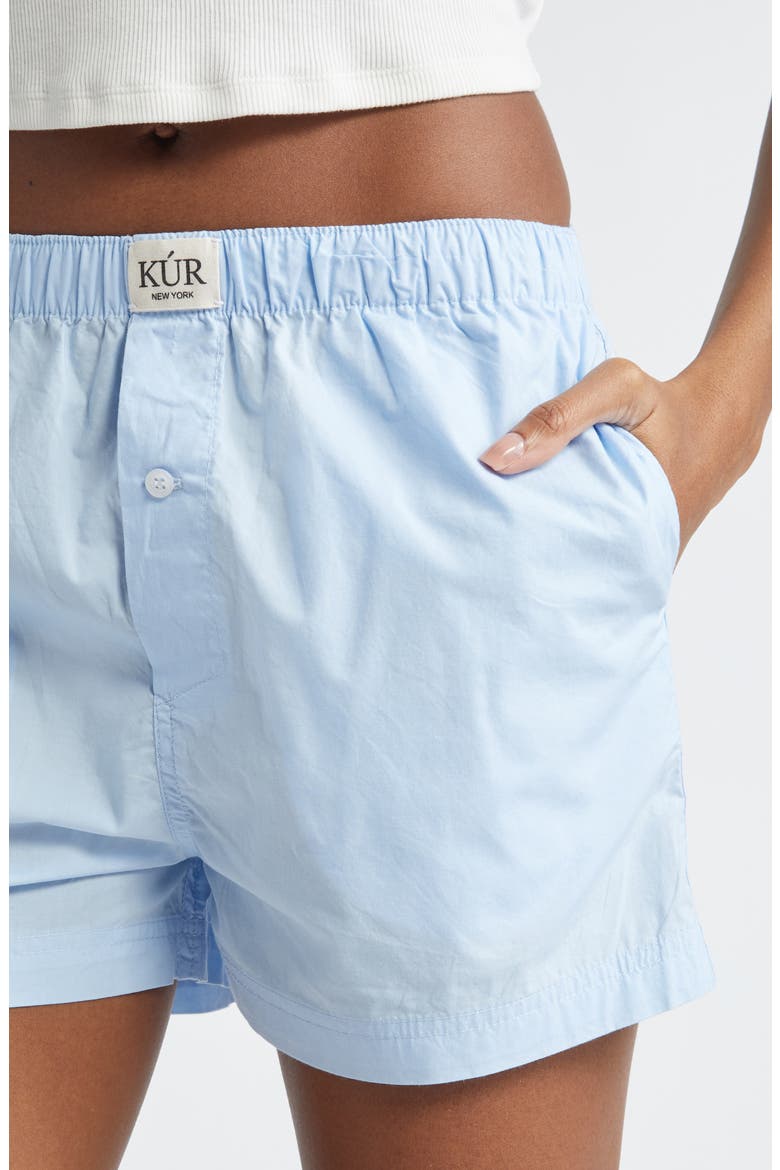 Cotton Boyshorts, Alternate, color, BLUE
