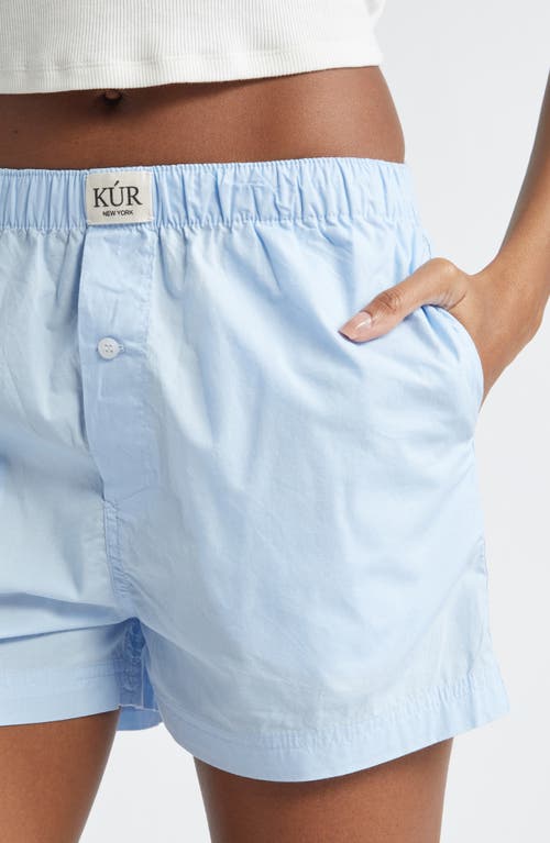 Shop Kúr Cotton Boyshorts In Blue