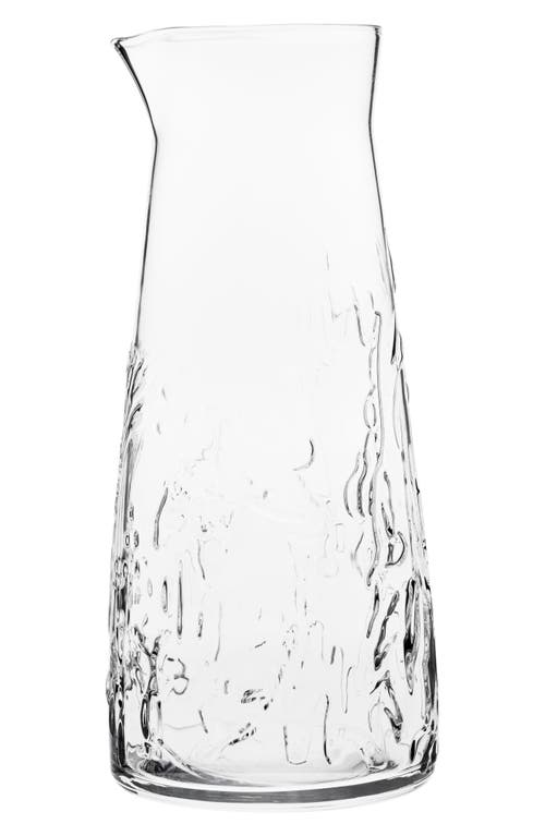 Moomin Forest Hide & Seek Glass Pitcher In Transparent