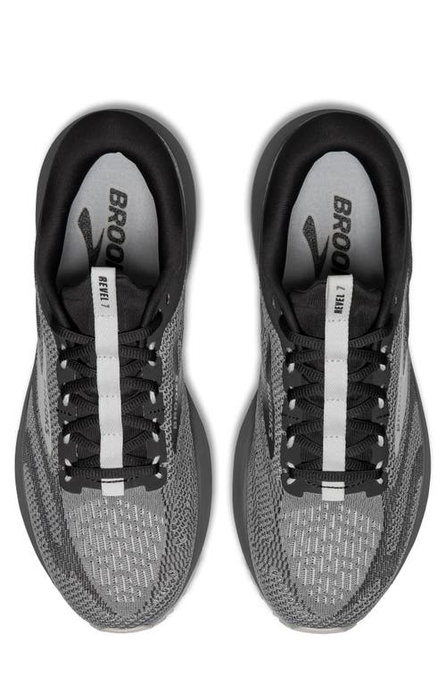 Brooks Revel 7 Hybrid Running Shoe In Black