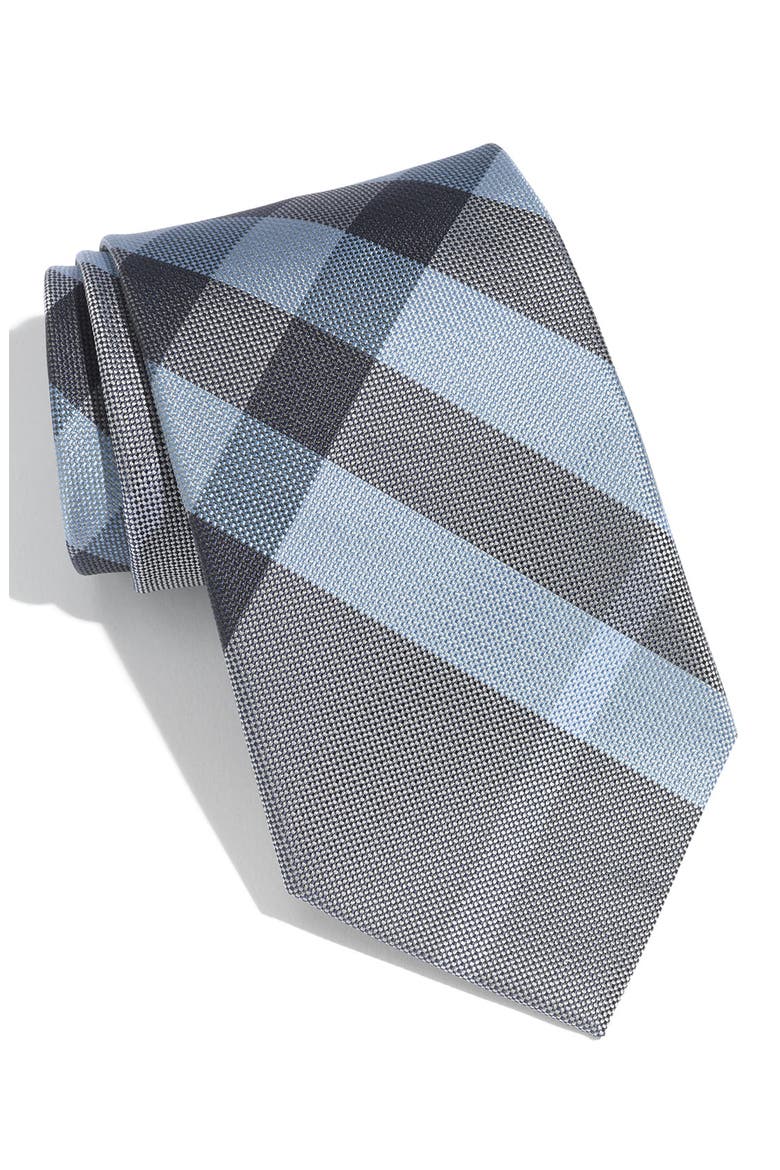 Woven Silk Tie, Main, color, DARK EMPIRE BLUE