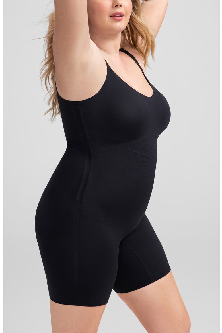 Mid Thigh Bodysuit, Alternate, color, VAMP