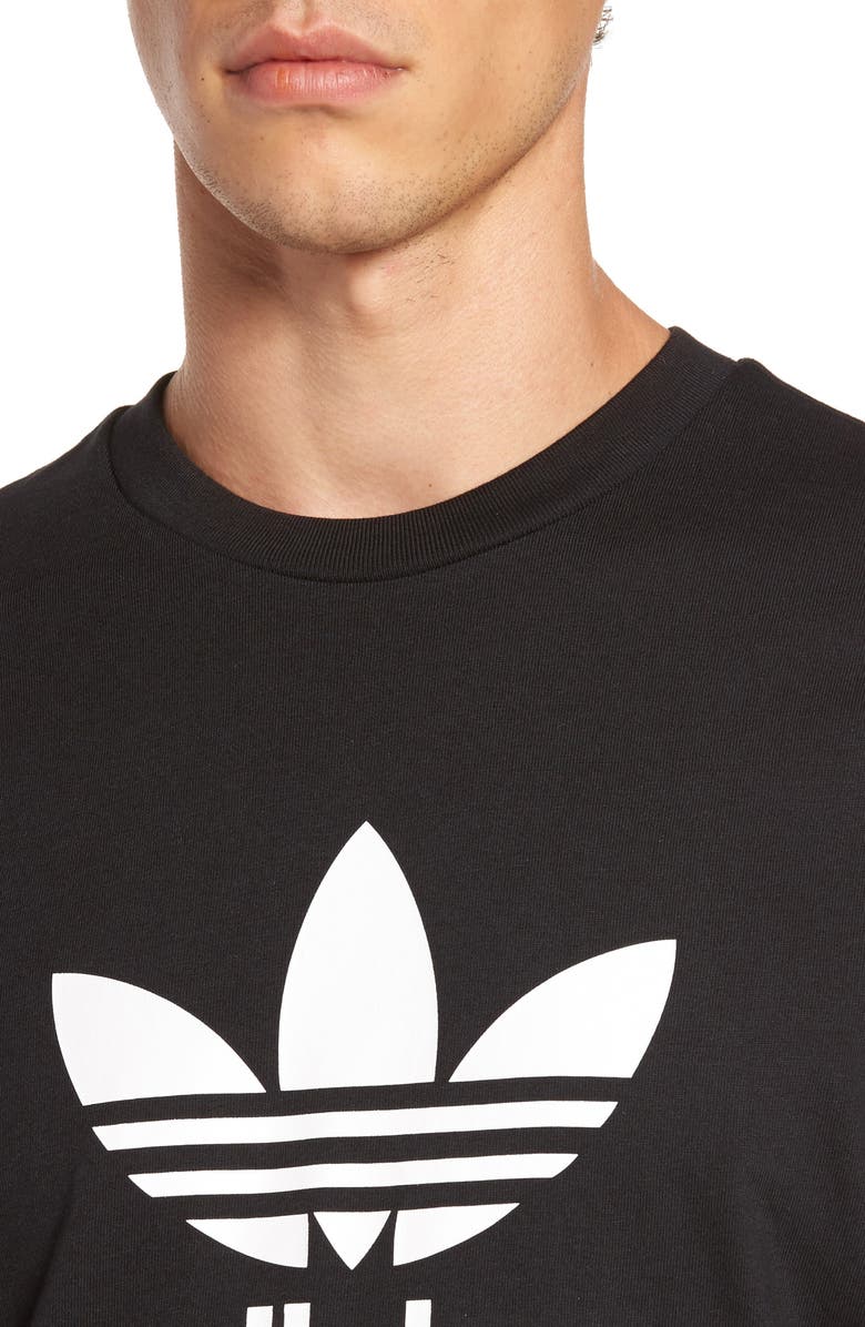 adidas Originals Trefoil Graphic T-Shirt, Alternate, color,