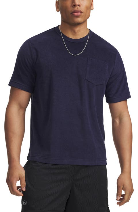 UA Icon Terry Cloth Pocket T-Shirt