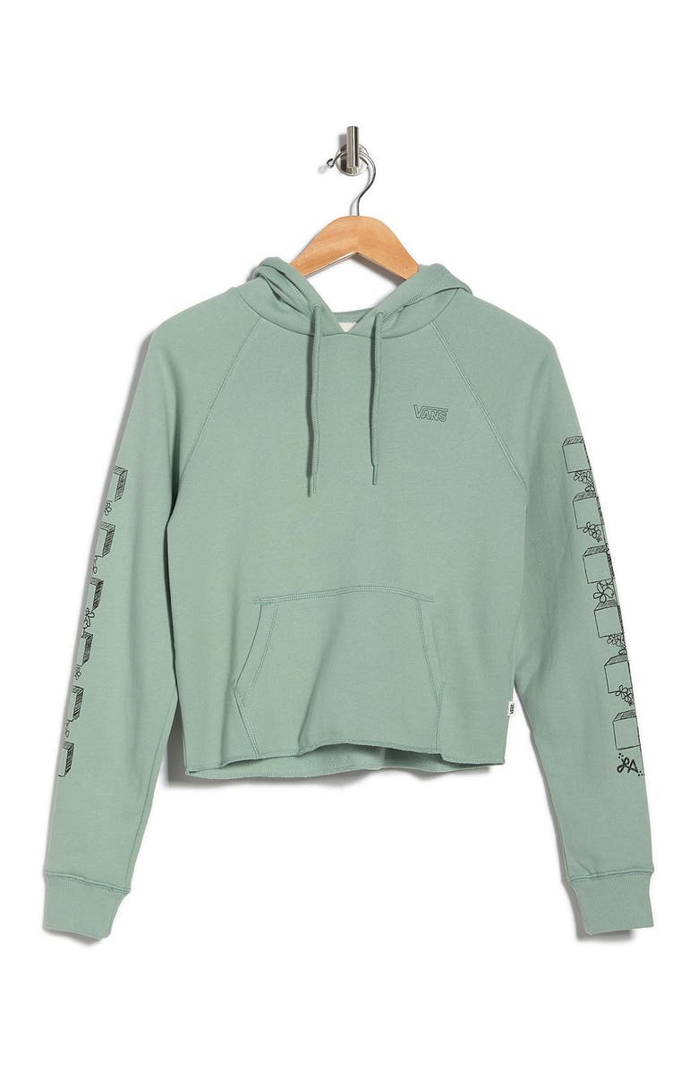 Vans Heart Lizzie Drawstring Hoodie, Alternate, color, 