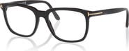 TOM FORD 55mm Square optical glasses