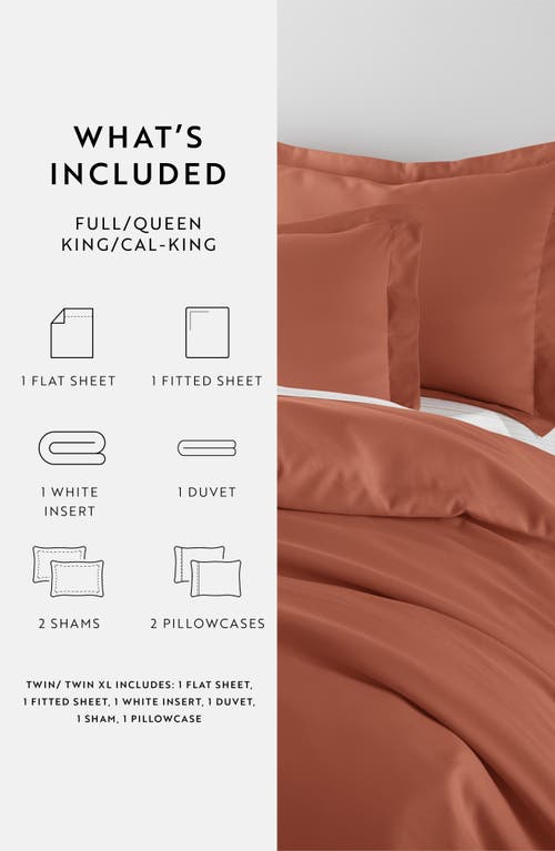 Homespun Bundle Duvet Set In Clay
