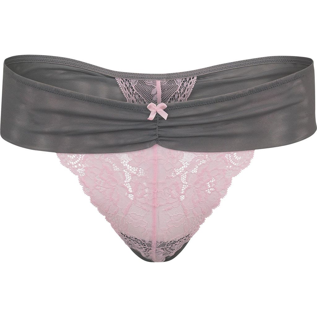 Adore Me Clairabella Thong Panties In Pink