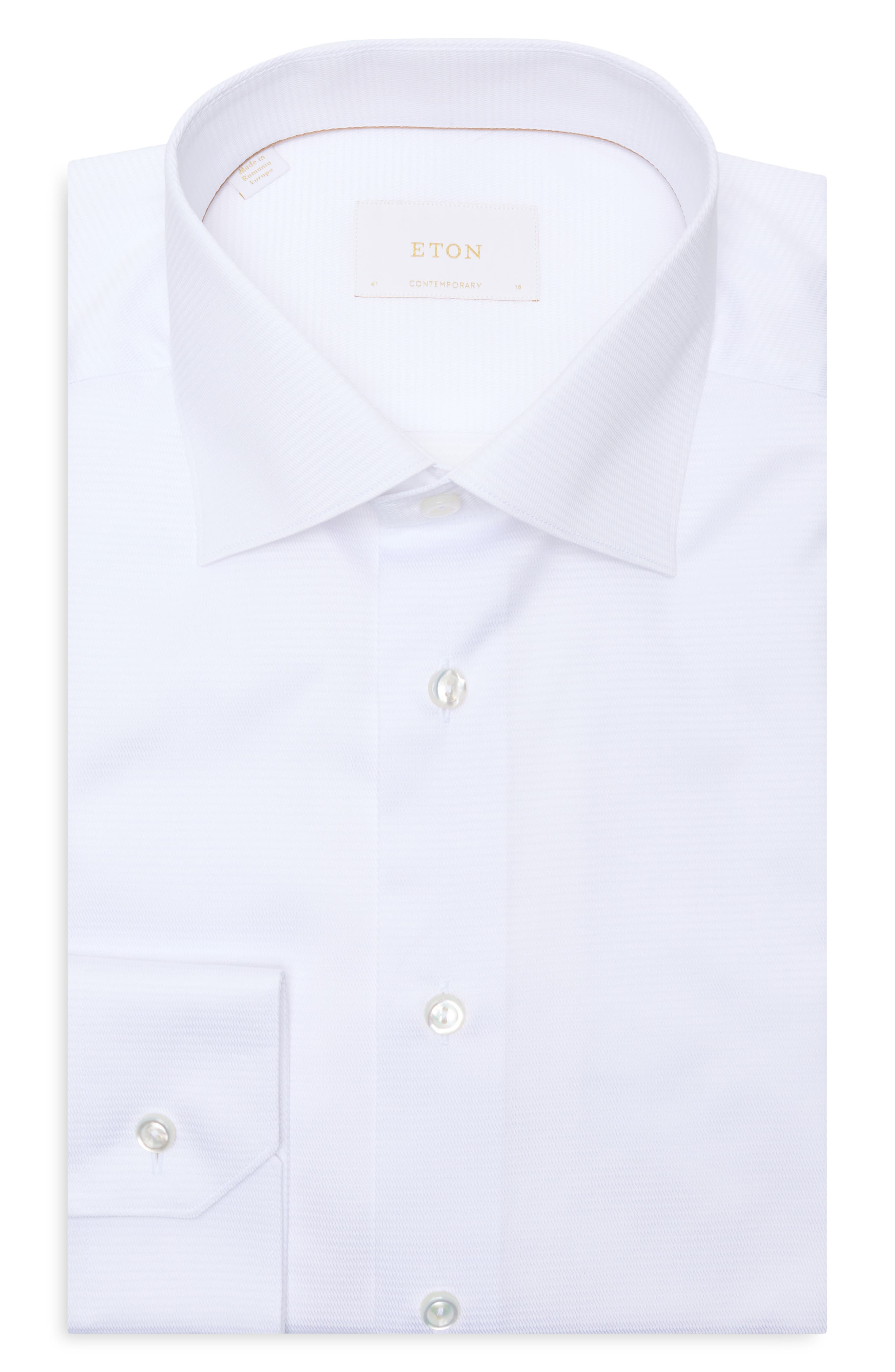 Contemporary Fit Cotton Dress Shirt - image 2