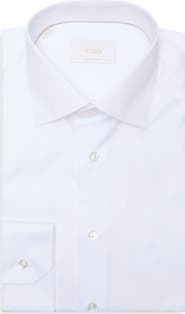 Eton Contemporary Fit Cotton Dress Shirt