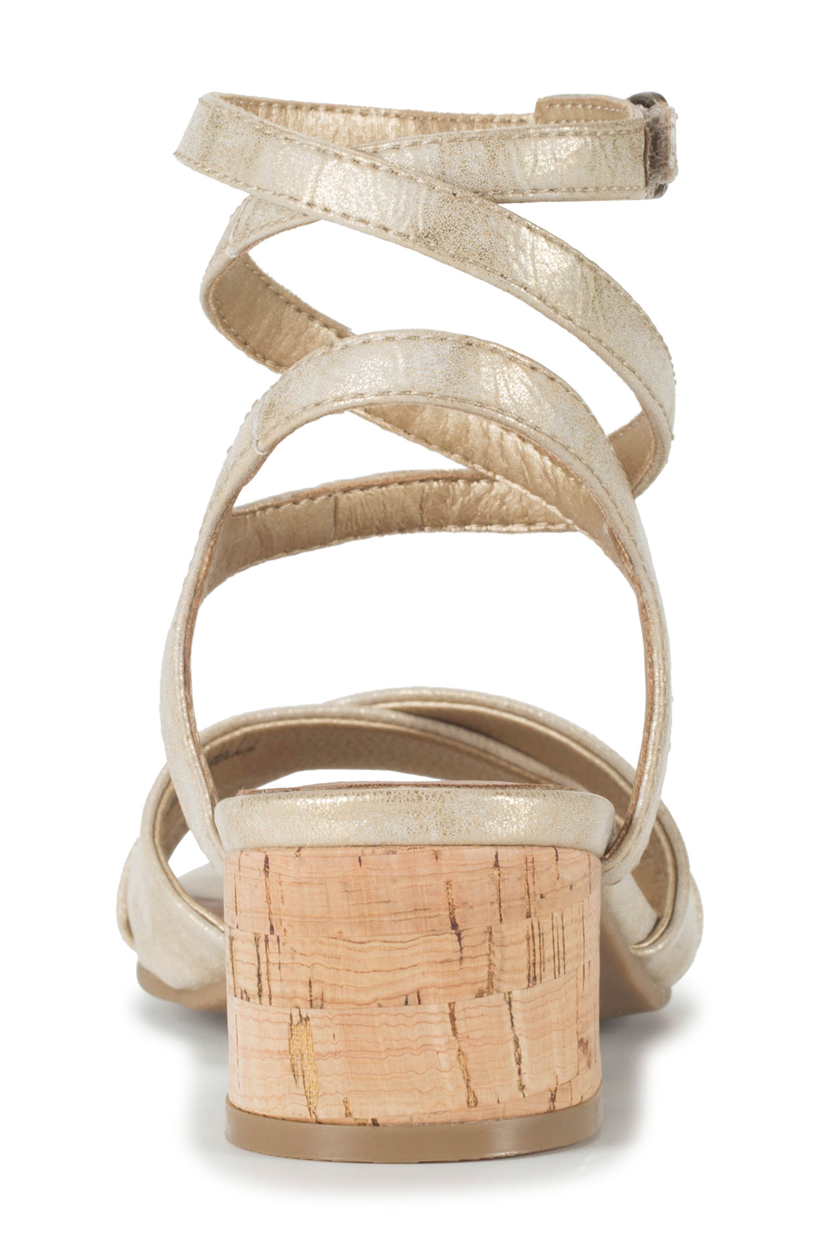 Vivian Block Heel Sandal, Alternate, color, LIGHT GOLD