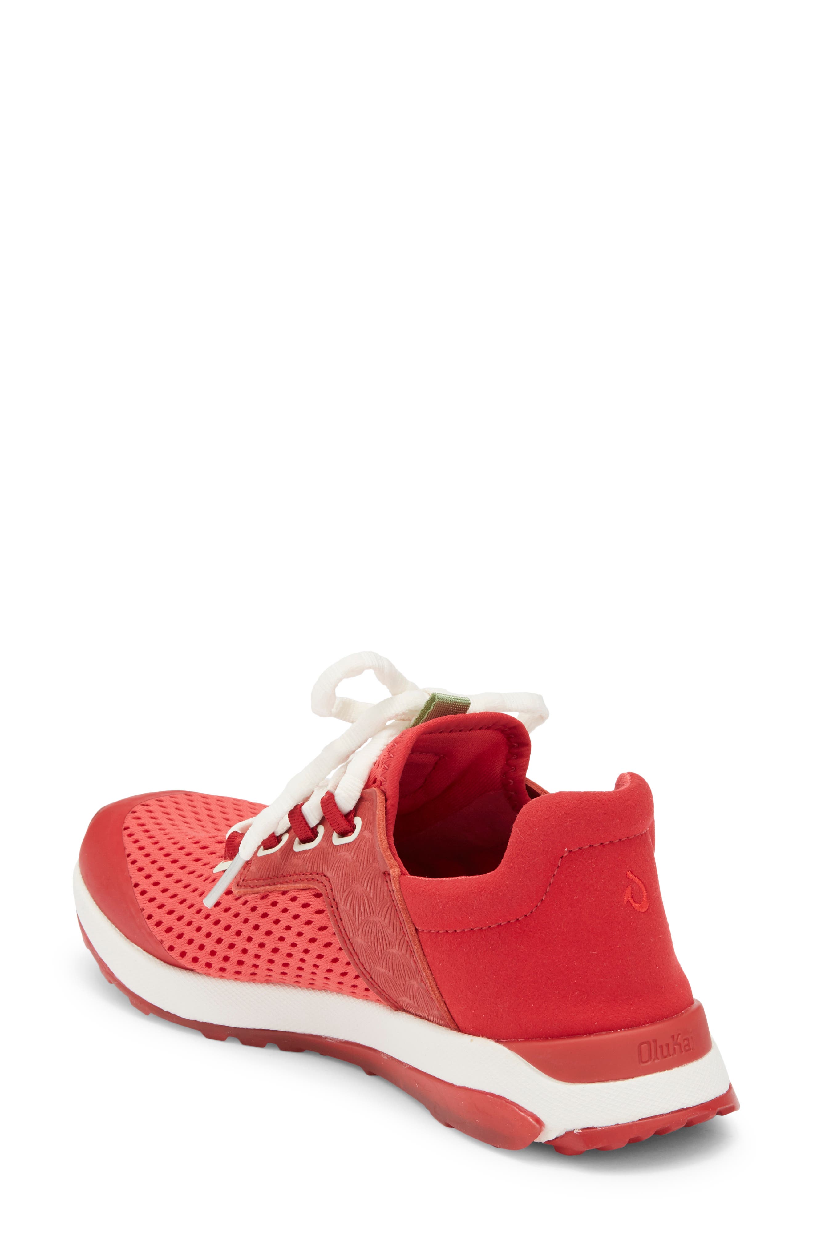 Wailuku Sneaker, Alternate, color, LYCHEE RED / DEEP RED