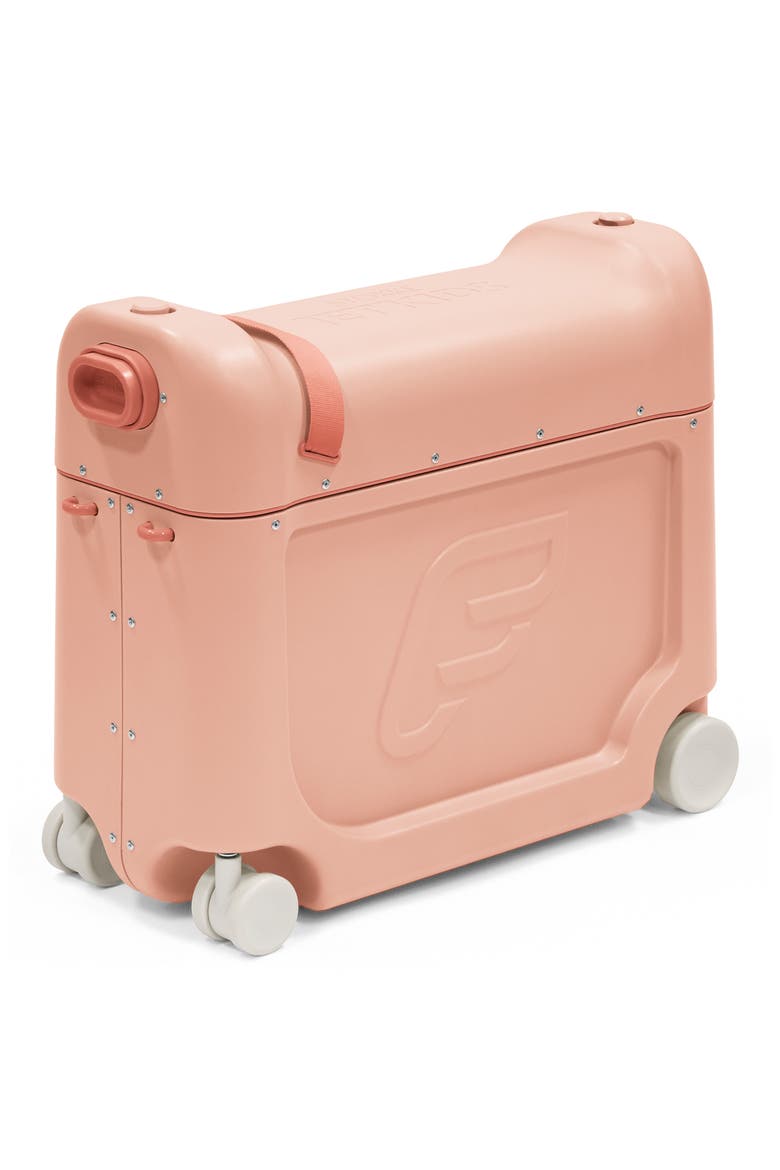 JetKids BedBox® Ride-On Carry-On Suitcase, Main, color, CORAL