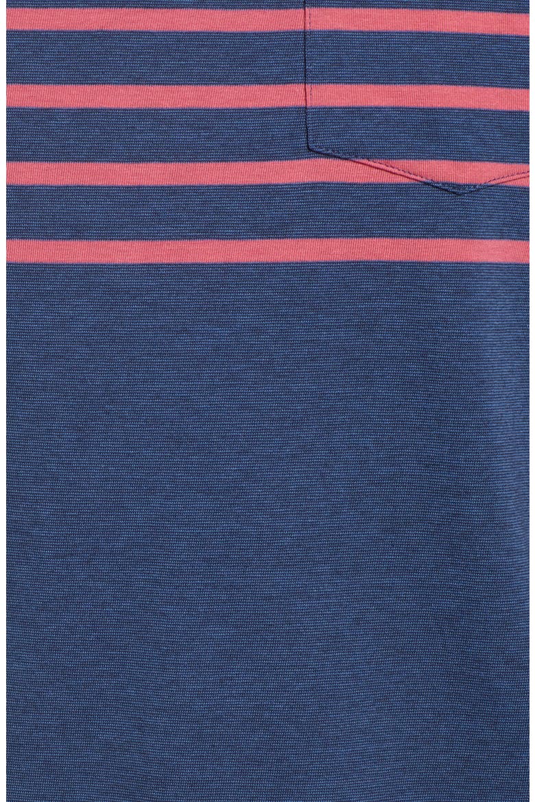 Edgartown Placed Stripe Polo, Alternate, color, MOONSHINE
