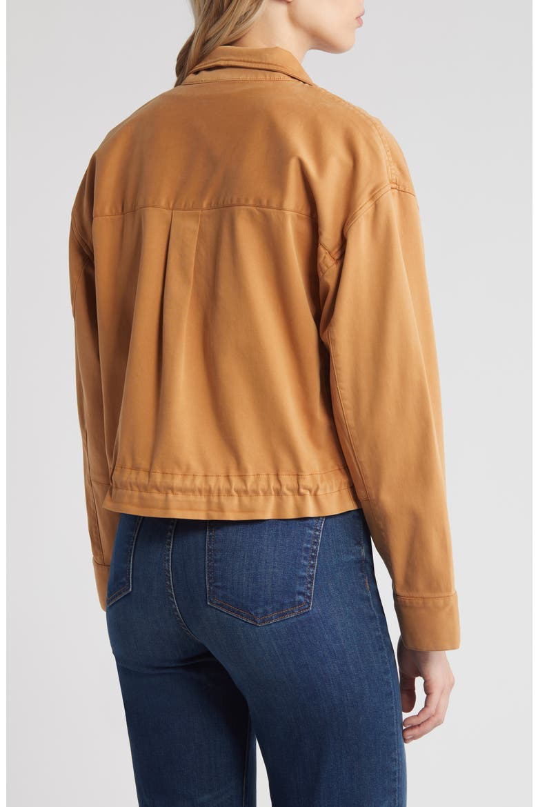 Crop Utility Jacket, Alternate, color, TAN SUGAR