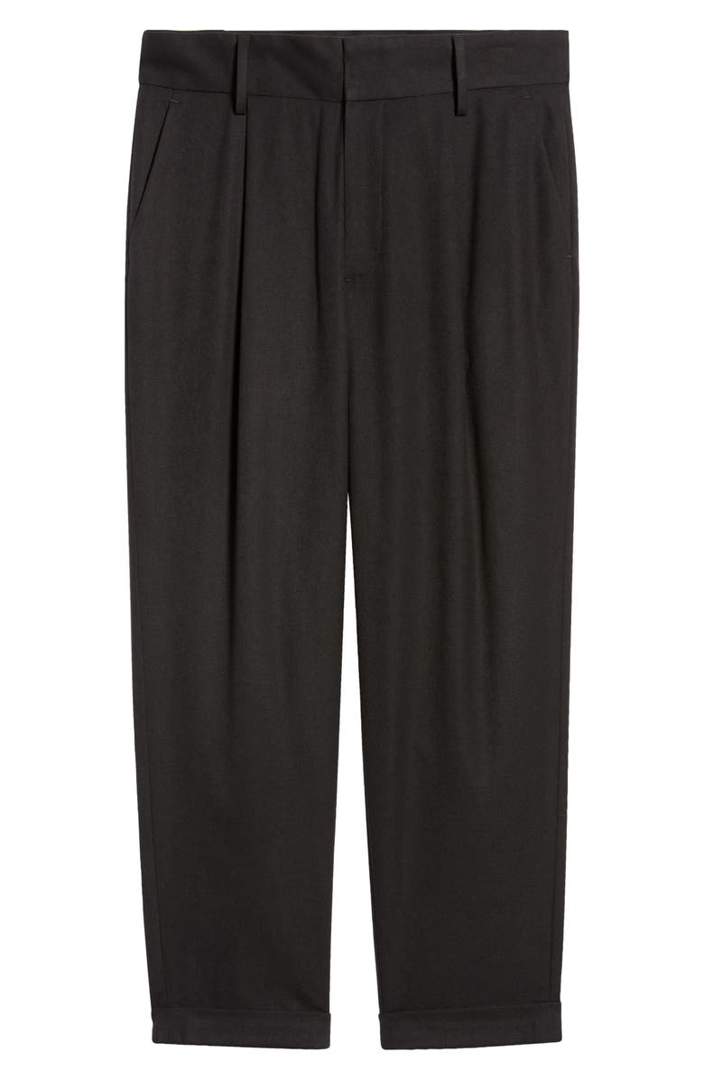 Open Edit Pleat Front Tapered Leg Pants, Alternate, color,