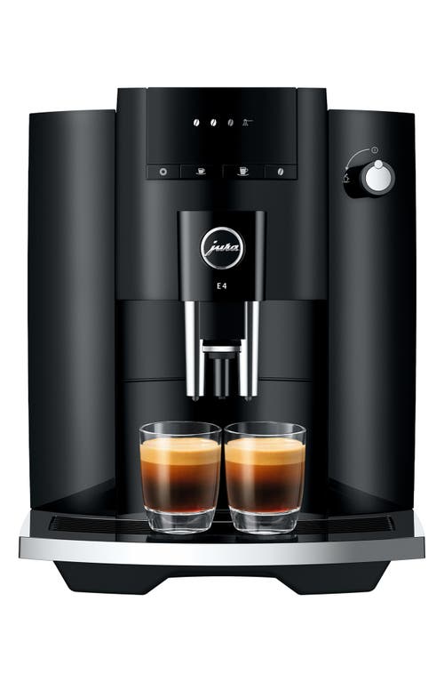 Jura E4 Automatic Coffee Machine In Black