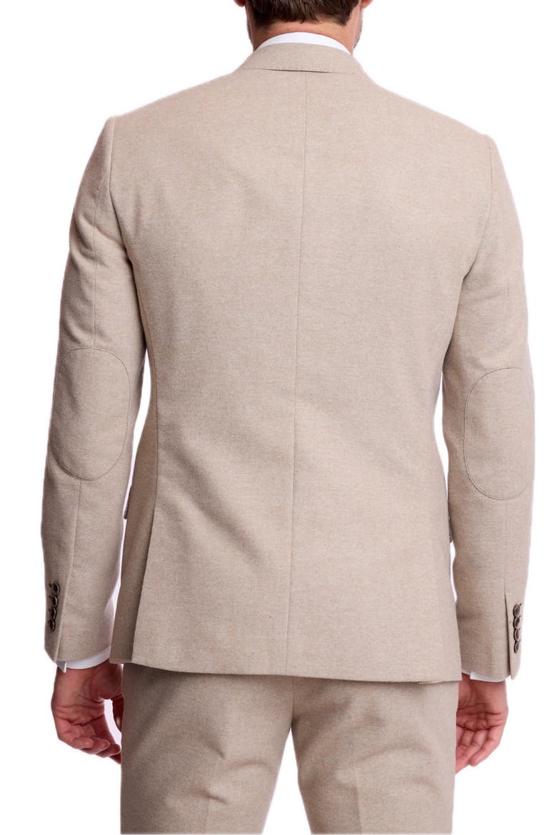 Dover Slim Fit Notch Lapel Suit Jacket, Alternate, color, LATTE