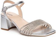 NeroGiardini Embellished Ankle Strap Sandal