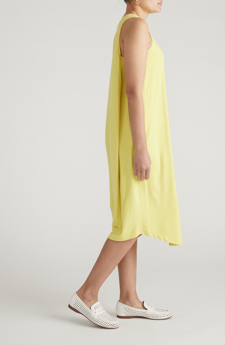 Universal Standard Pearl Divine Jersey Shift Midi Dress, Alternate, color, Pomelo