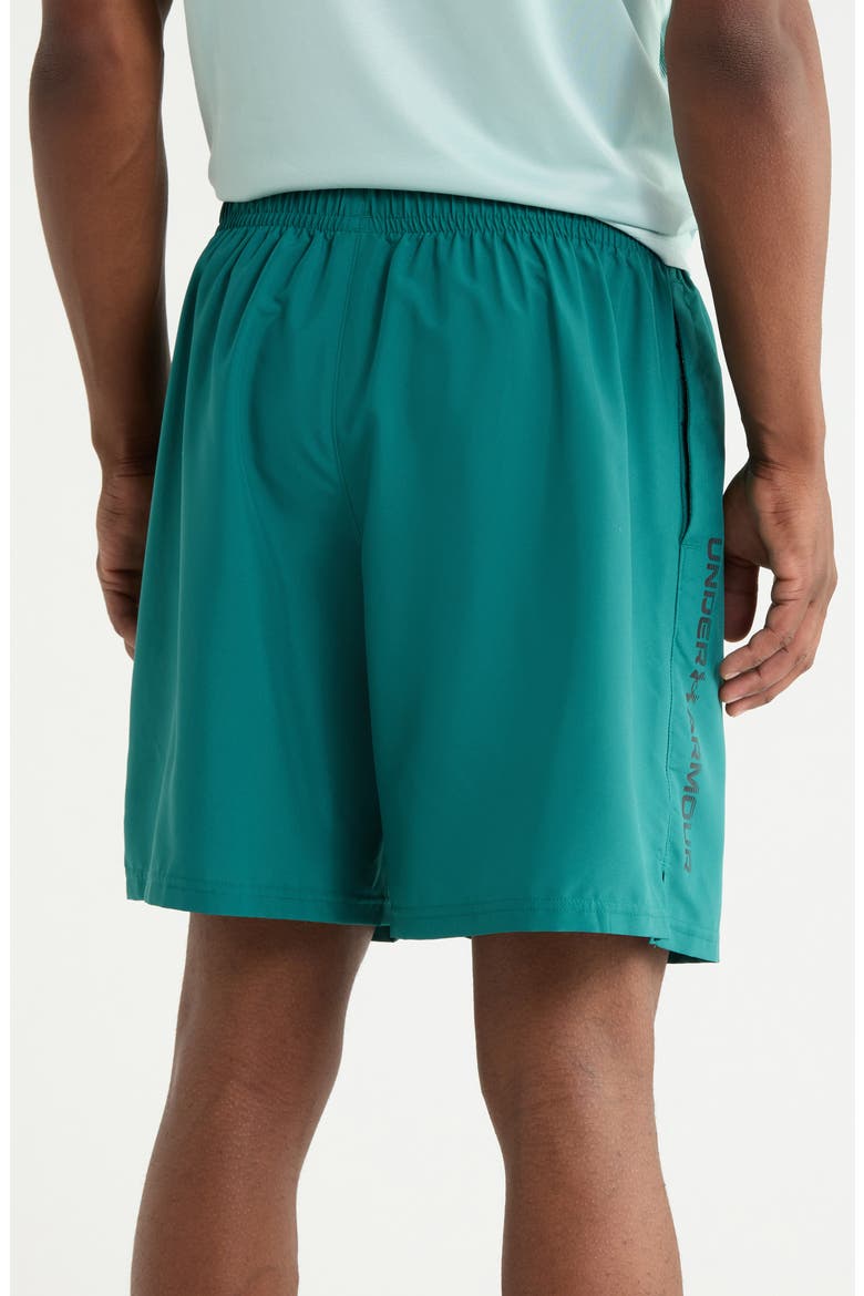 Tech Woven Wordmark Shorts, Alternate, color, 338 RACK GREEN