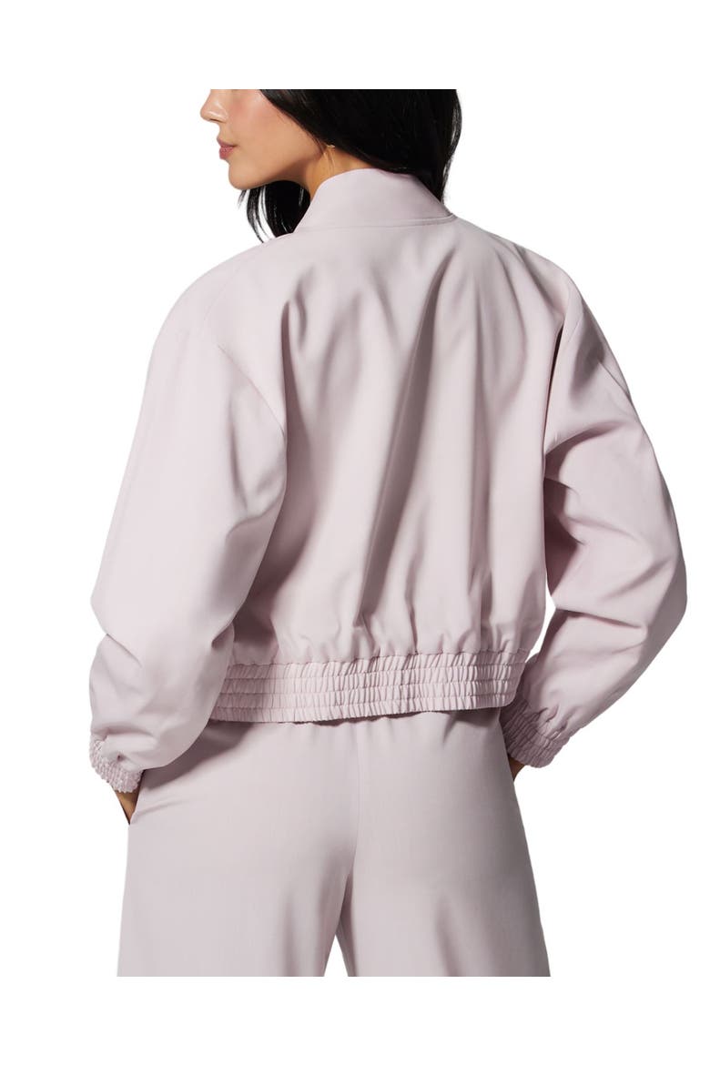 Suiting Bomber Jacket, Alternate, color, Blossom