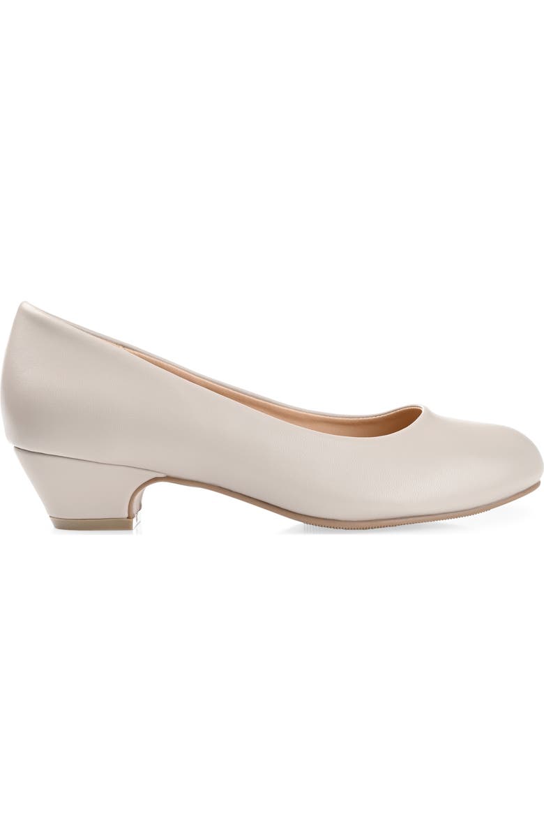 Journee Collection Saar Pump - Wide Width, Alternate, color, Grey