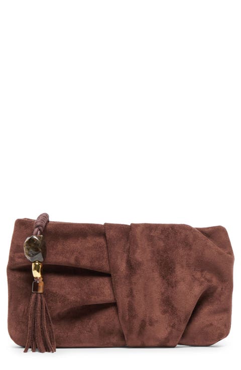 Louela Tassel Clutch