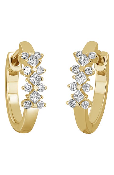 Getty Diamond Hoop Earrings (Nordstrom Exclusive)