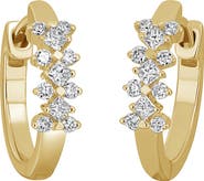 Bony Levy Getty Diamond Hoop Earrings