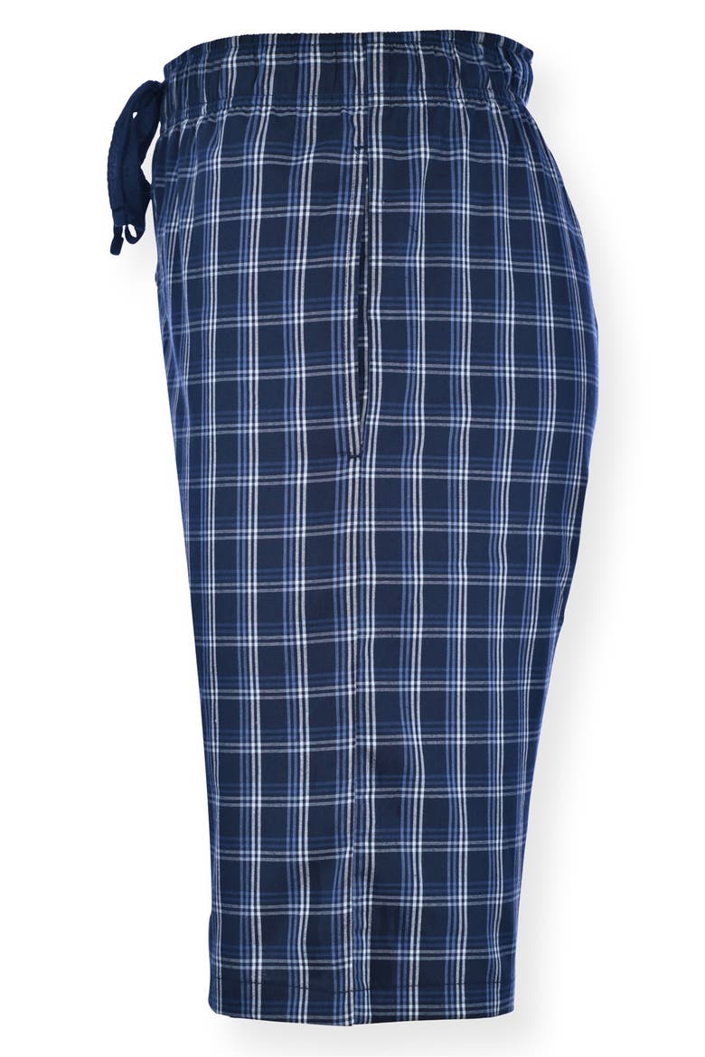 2-Pack Woven Sleep Shorts, Alternate, color, NAVY/ BLACK