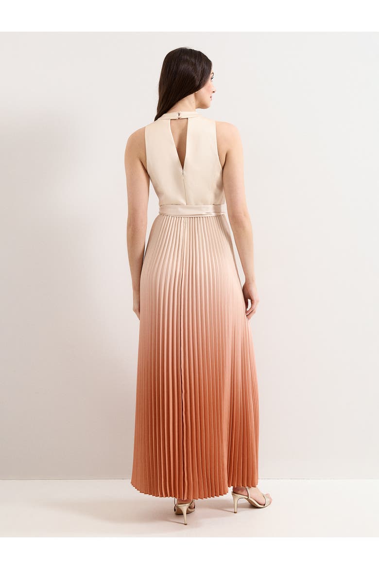 Sloane Sleeveless V-Neck Maxi Dress, Alternate, color, Orange