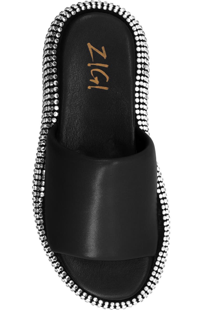ZIGI Sharpay Platform Slide Sandal, Alternate, color,