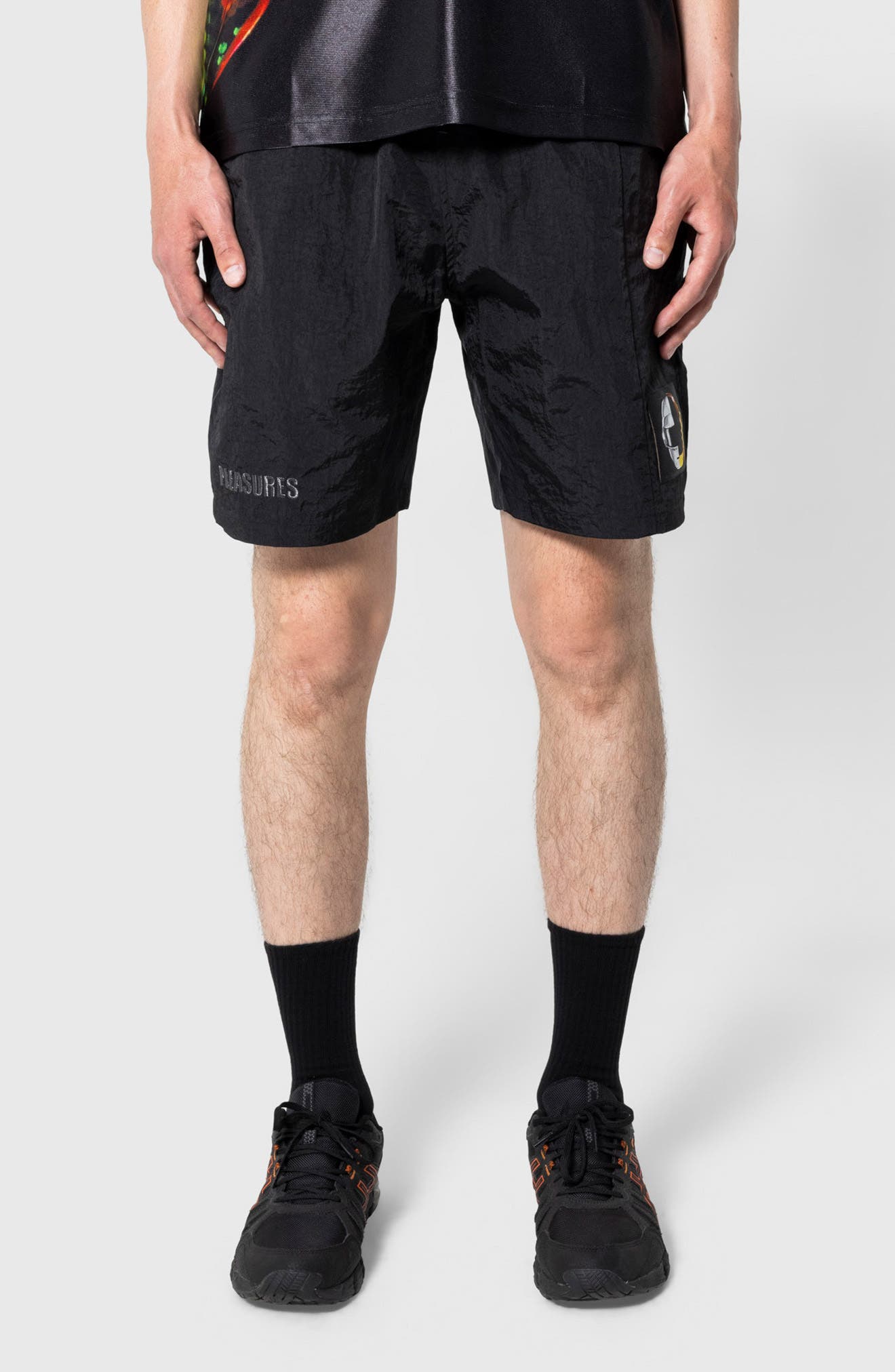 PLEASURES x Daft Punk Crush Hiking Shorts