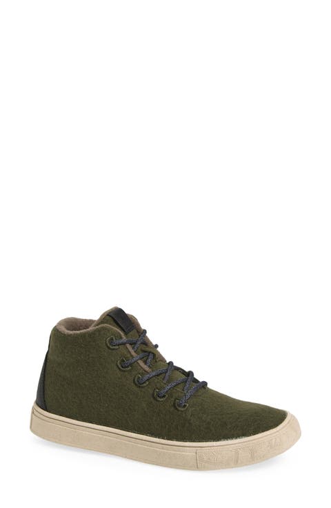 Alto Water Resistant Wool Blend High Top Sneaker (Women)