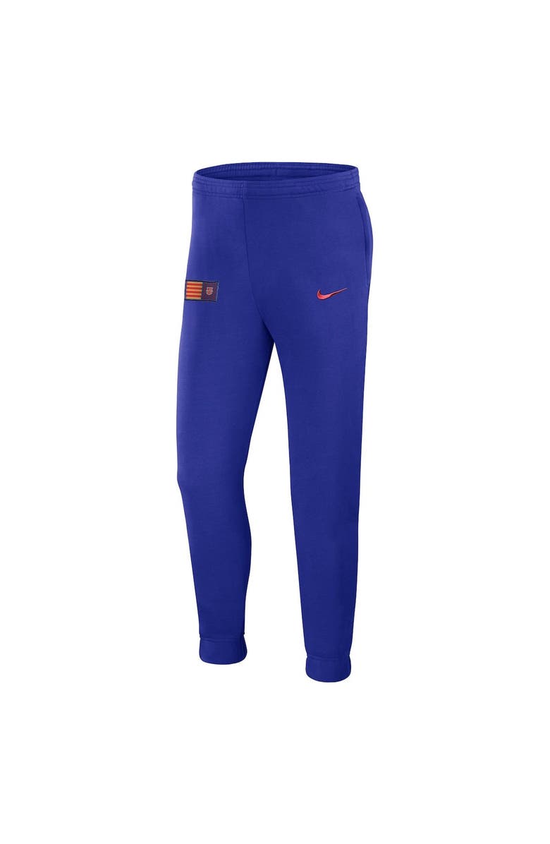 Nike Men's Nike Blue Barcelona GFA Fleece Pants, Alternate, color, Blue