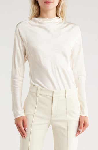 A.L.C. Georgia Embellished Satin Top