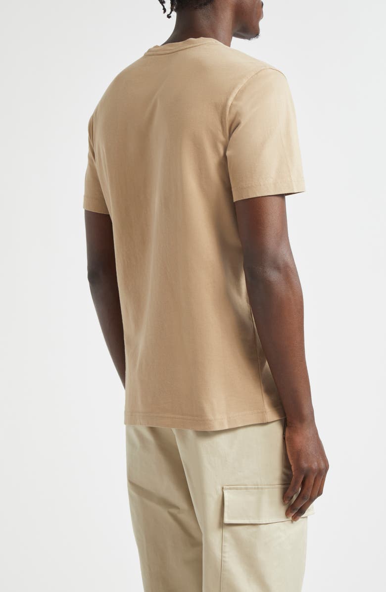 Moncler Embroidered Logo Cotton T-Shirt, Alternate, color, 