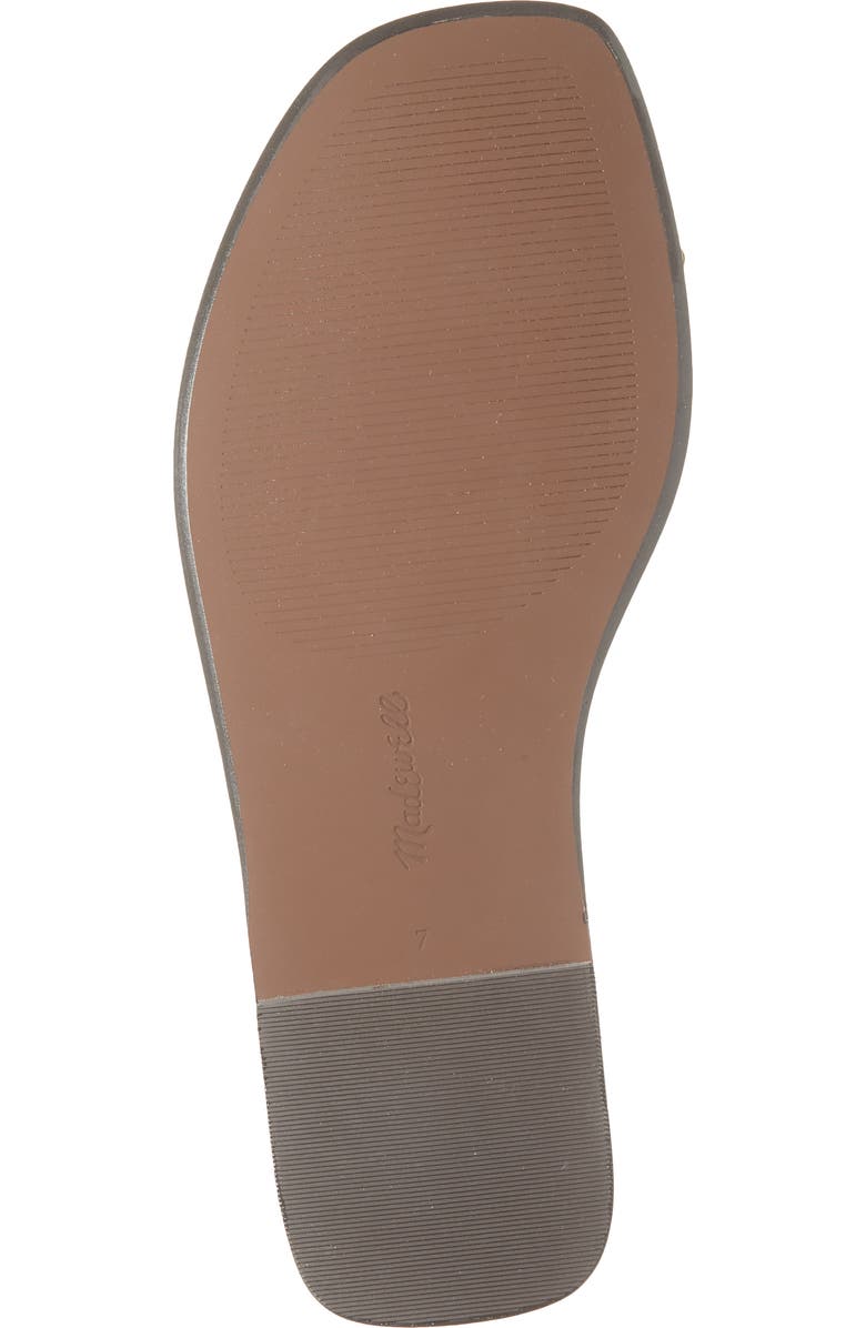 Madewell Toe Loop Sandal, Alternate, color, Burnt Sienna