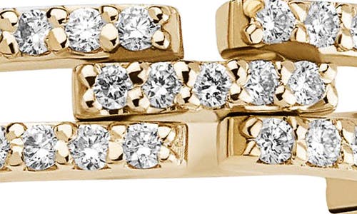 Lana Tag Link Moveable Diamond Ring In Yellow Gold